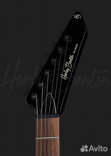 Электрогитара Harley Benton EX-84 Modern EMG BK