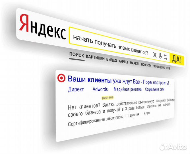 Настройка рекламы Яндекс Директ