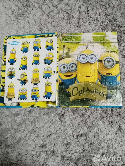 Книга пазл Миньоны