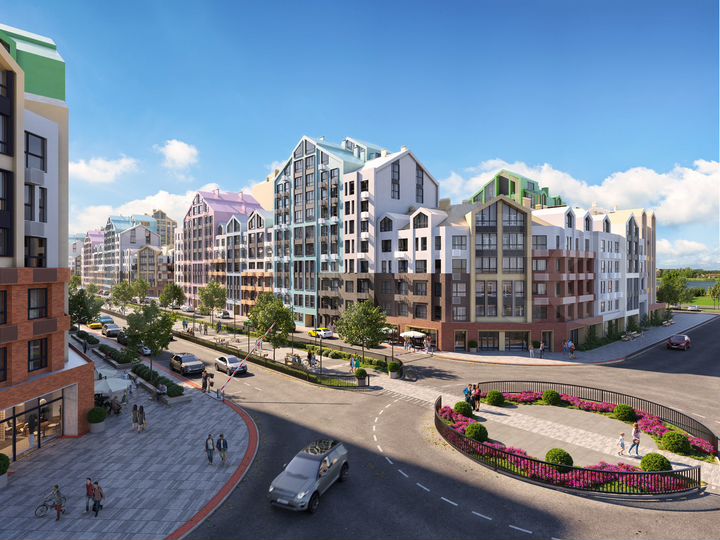 2-к. квартира, 72,7 м², 1/13 эт.