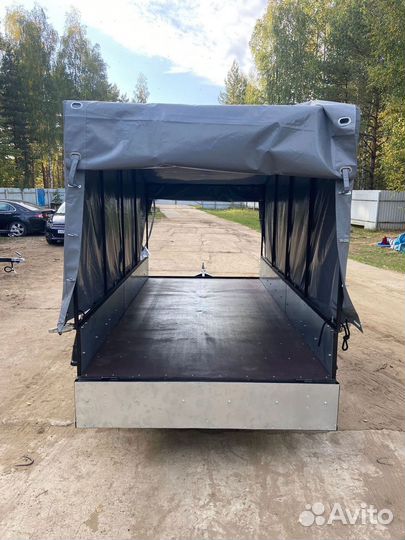 Прицеп легковой двухосный 2,5х1,3 бортовой