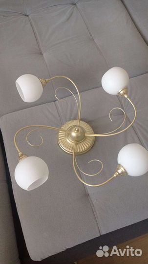 Люстра потолочная бу