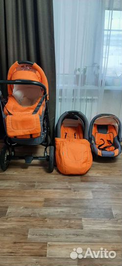 Детские коляски 3 в 1 adamex