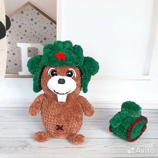 Вязаные игрушки ручной работы