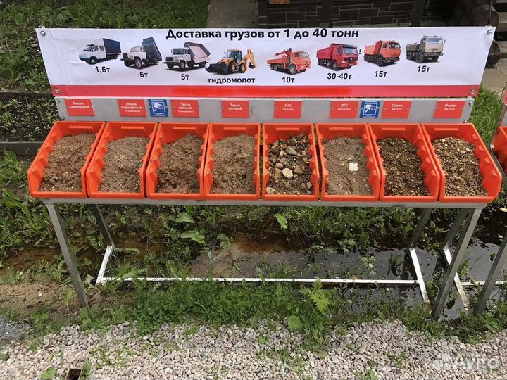 Песок щебень 5-20-40 чернозем грунт навоз доставка