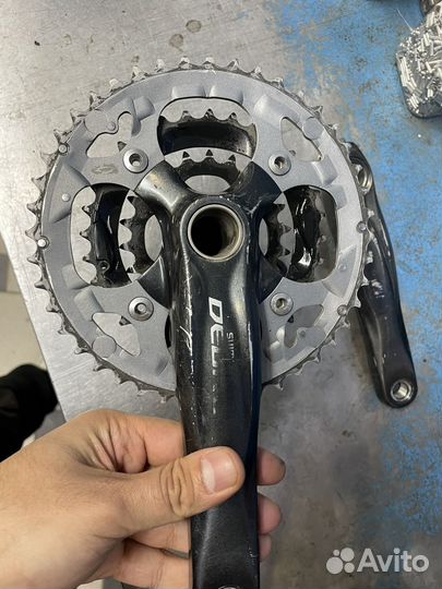 Система шатунов shimano deore