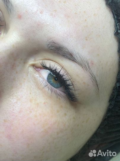 Наращивание ресниц, ламинирование