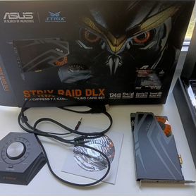 Звуковая карта Asus strix raid dlx 7.1