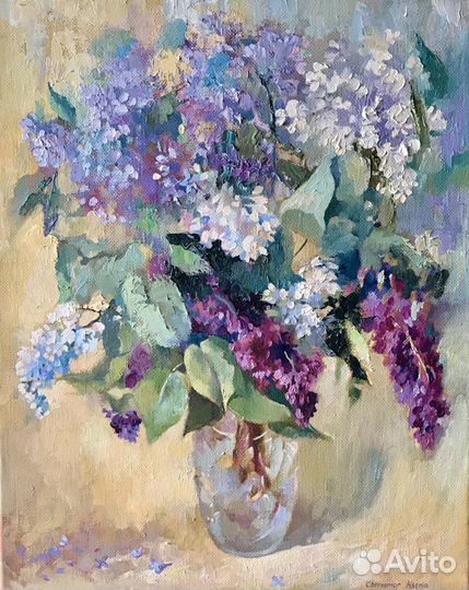 Картина «Рахманиновская сирень»
