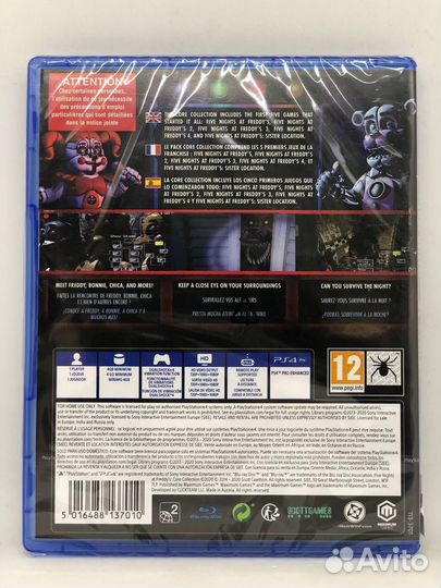 Five Nights AT Freddy's Core Collection fnaf PS4