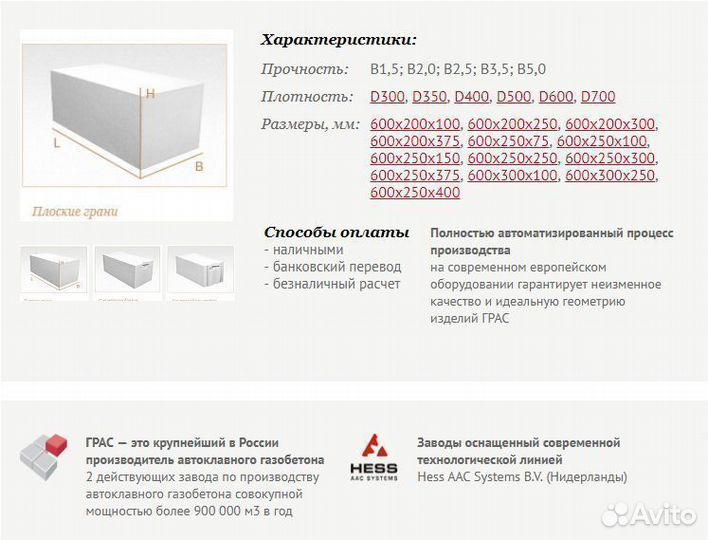 Газобетон,газобетонные блоки