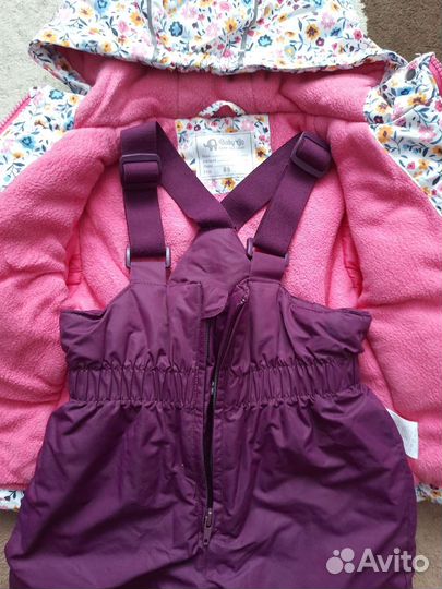 Зимний костюм для девочки 86 92