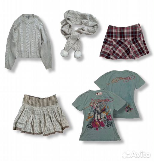 Лот винтаж вещей y2k