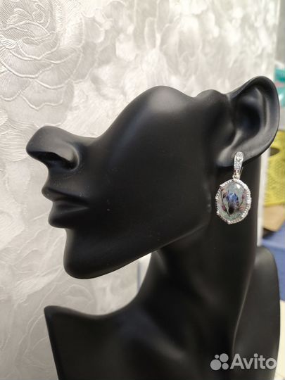 Серебряные серьги