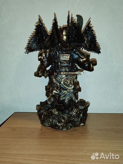 Скульптура Гуань Юй, бронза. 32 см