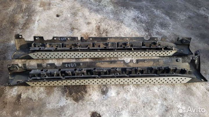 Пороги (комплект) 5177 7184419 BMW X6 E71/E72 0