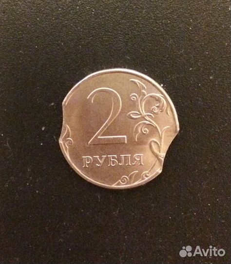 Старинная монета редкая монета 2 рубля