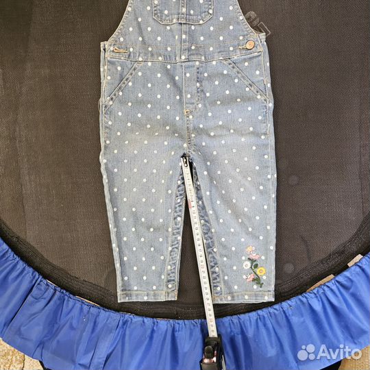 Джинсовый комбинезон для девочки