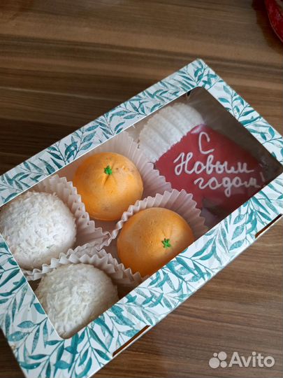 Новогоднии наборы из зефира