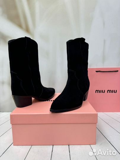 Сапоги женские Miu Miu