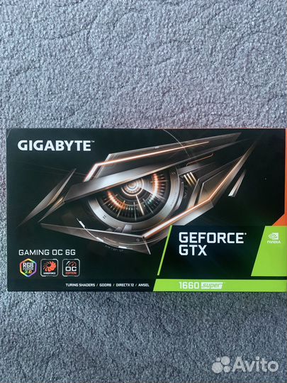 Видеокарта gtx 1660 super