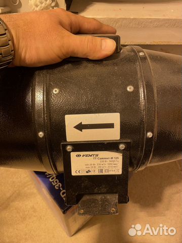 Канальный вентилятор vents тт Сайлент-М 125