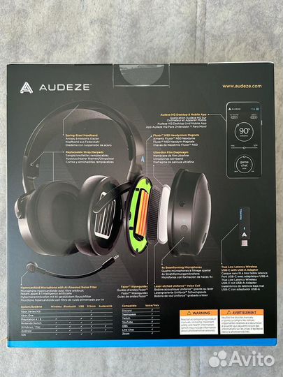 Audeze Maxwell PS5 PC новые наушники USA в наличии