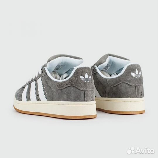 Кроссовки Adidas Campus 00s Grey / Gum Suede Wmns