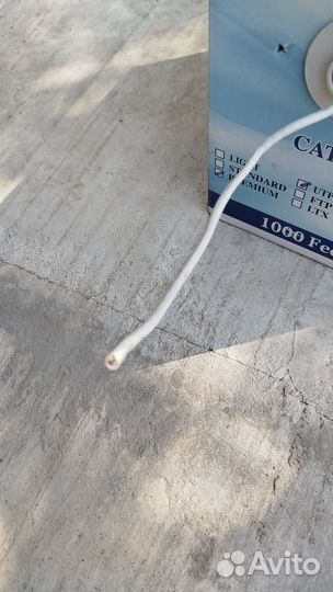 Интернет кабель.Витая пара, медь