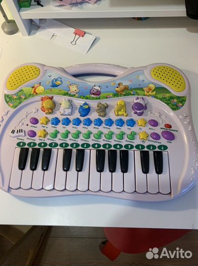 Развивающее пианино синтезатор детский Genio Kids