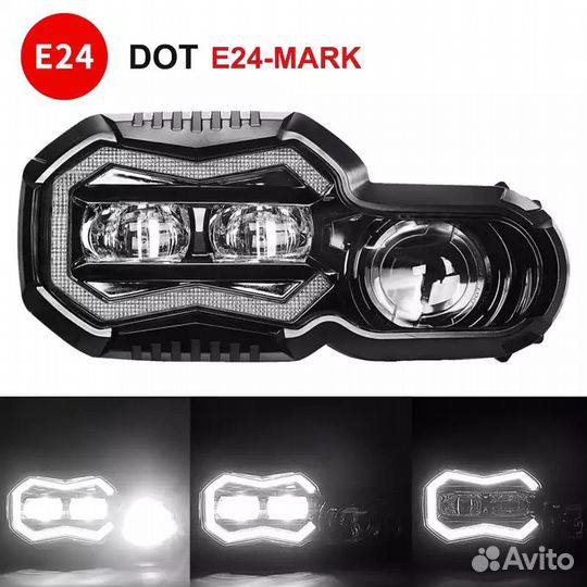 LED фара BMW F800GS R1200GS