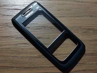 Nokia E65 передняя панель black оригинал