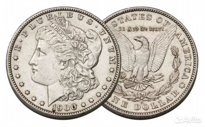 Талисман - доллар Моргана, США 1878 г