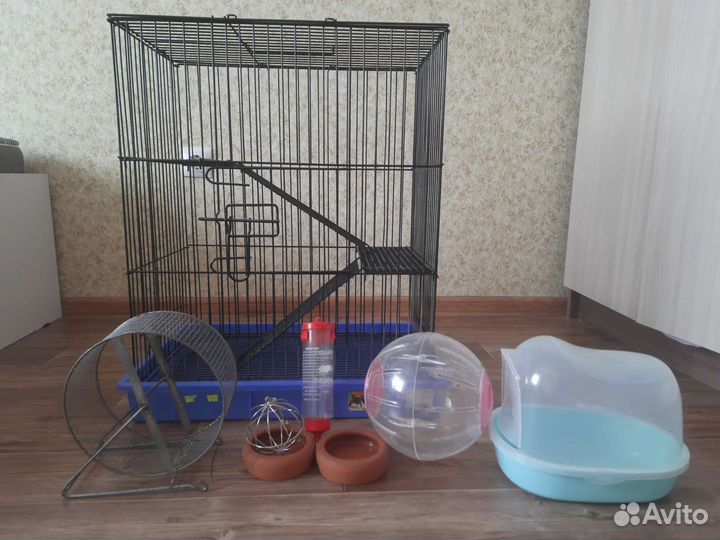 Клетка для грызунов бу Triol c1