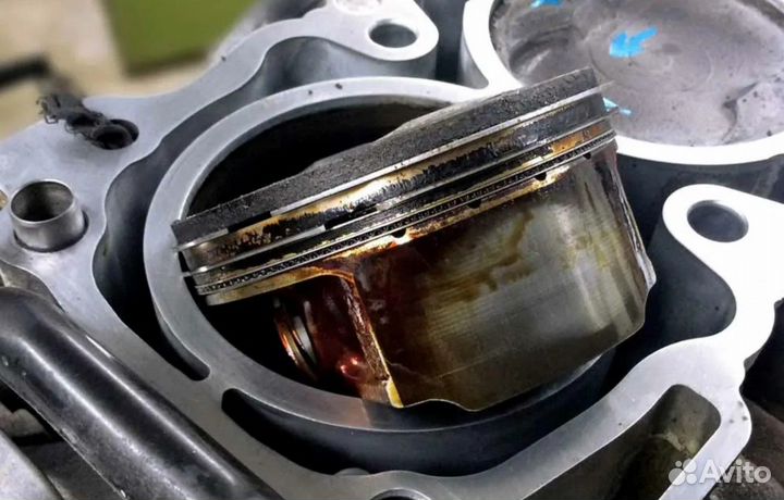 Замена поршневой Mits. Pajero 2002-2006