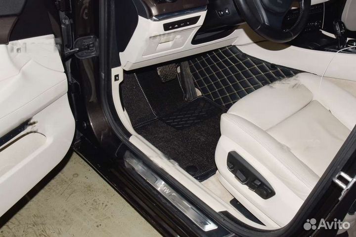 3d коврики из экокожи автомобильные