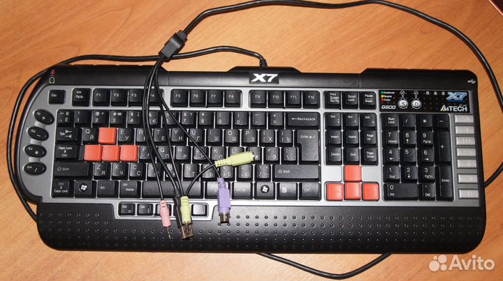 Игровая клавиатура A4tech G800MU