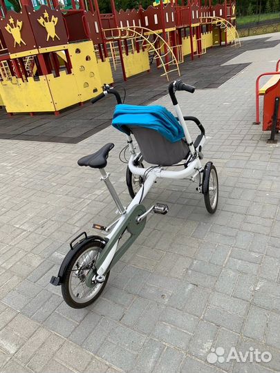 Велосипед коляска как для одного так и для двойни