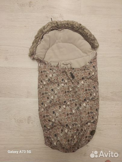 Зимний конверт в коляску