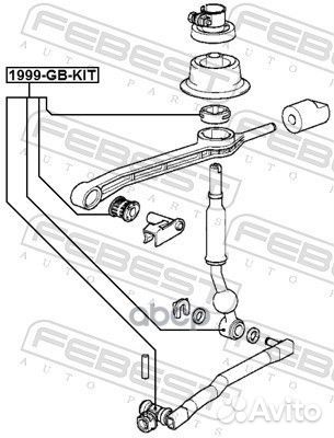 1999-GB-KIT ремкомплект кулисы кпп BMW 3 E90/E