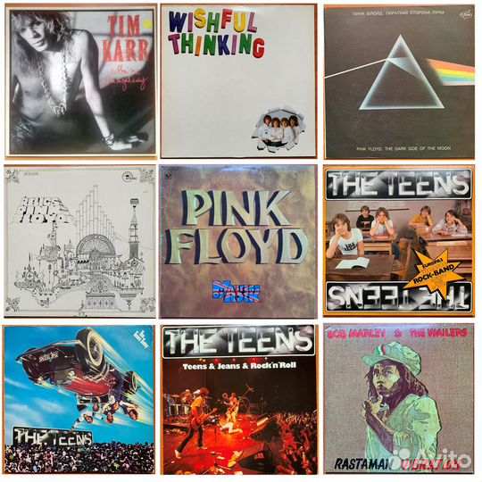 Виниловые пластинки lp