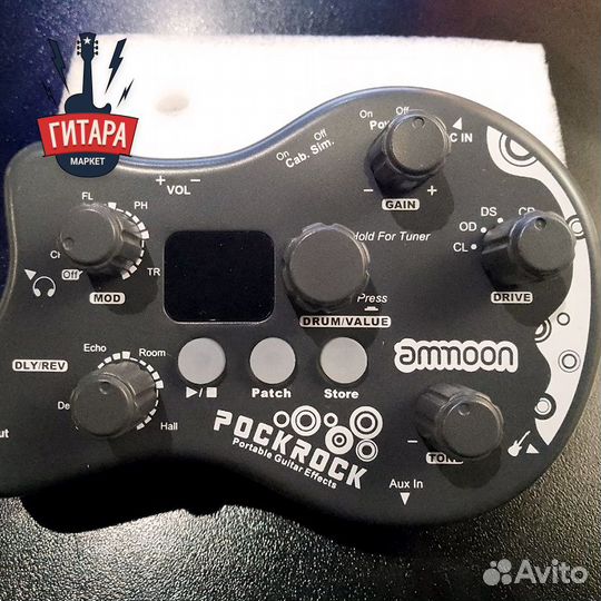 Гитарный мини-процессор Ammoon PockRock