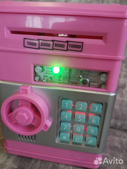 Игрушка новая копилка сейф