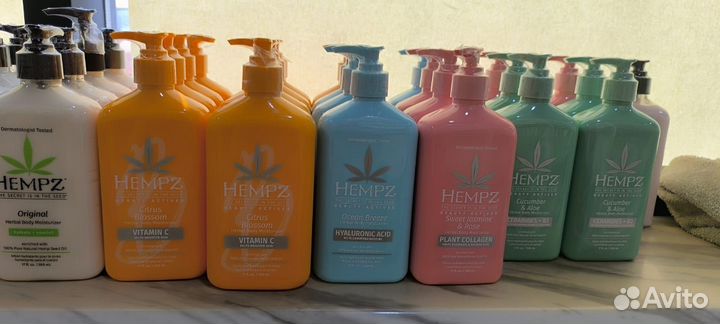 Молочко для тела hempz