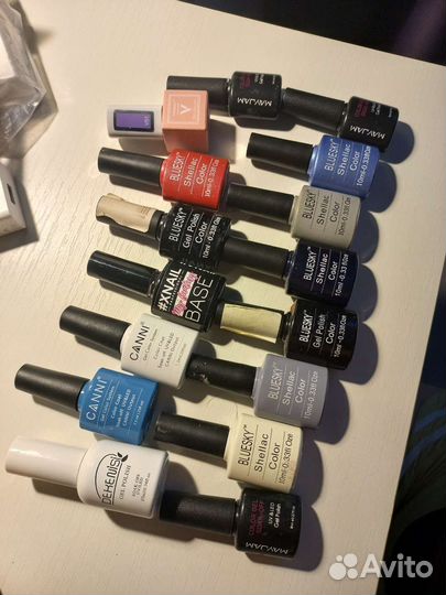 Гель лак для ногтей