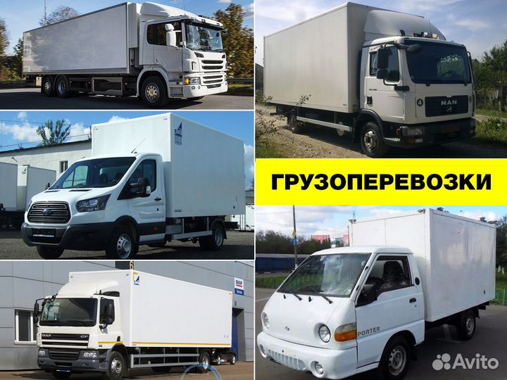 Грузоперевозки по стране, Москве, области