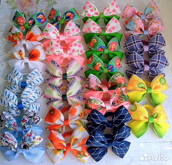 Бантики для волос