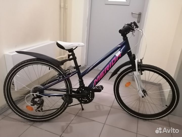 Подростковый велосипед Merida matts 24j