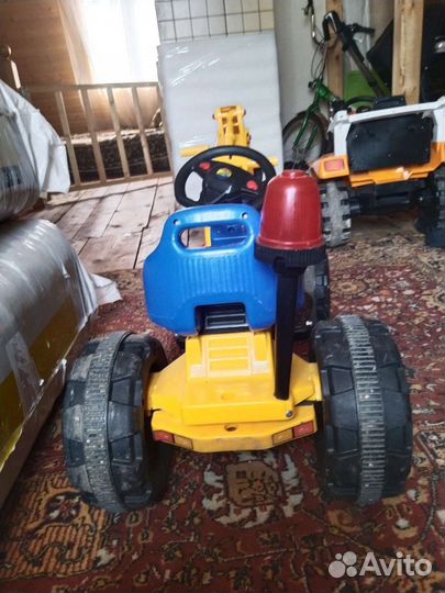 Мини трактор экскаватор