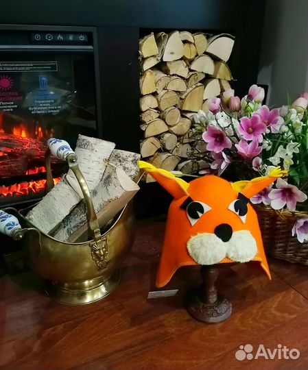 Шапка войлок для бани